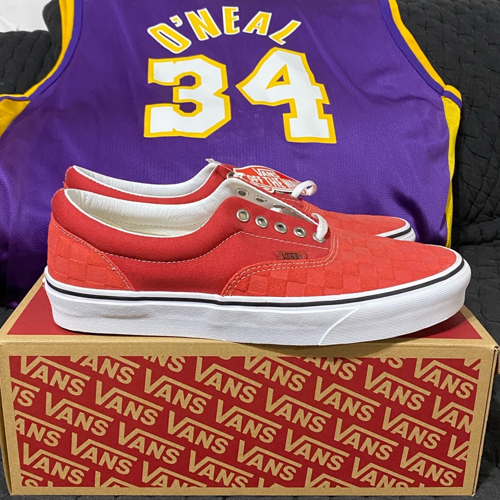 🔥 Vans Era Red Checkers